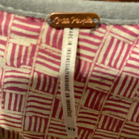 Free People For The Dreamers Leather Jacket - Picture 7 of 8